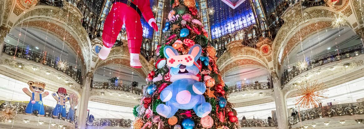 The magic of Christmas in the Department Stores of Paris
