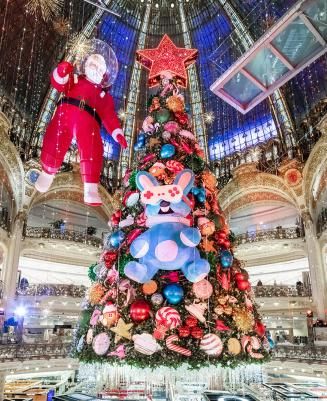 La magie de Noël dans les Grands Magasins